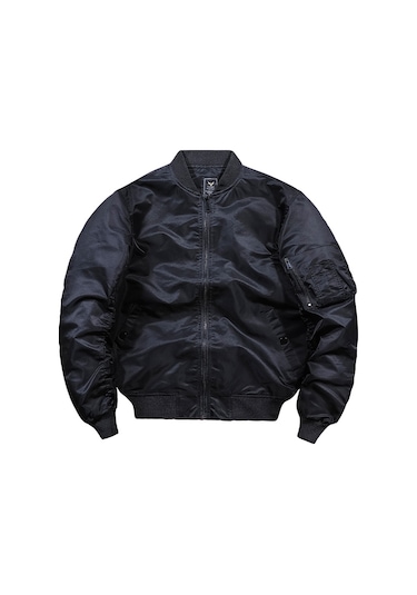 Şık, Rahat, Dayanıklı, Dar Kesim, Çok Yönlü Erkek Bomber Ceket Gri