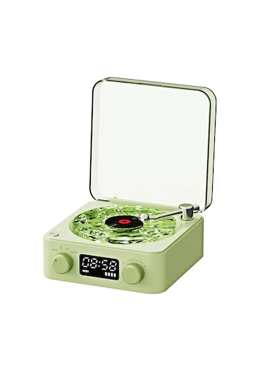 Mini Retro Beyaz Gürültü Bluetooth Hoparlör Taşınabilir Vintage