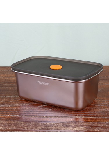 Ruicoo 1000ml Paslanmaz Çelik Yemek Saklama Kutusu - Hijyenik, Anti-korozif, Piknik Ve Bento İçin Dayanıklı Gümüş