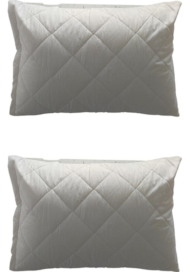 Ely Parker 6'lı Yastık Alezi Kapitoneli Mikrofiber 50x70 Yastık Koruyucu