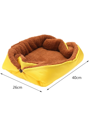 Suntek Pet Yatak Kedi Battaniyesi Uyku Pedi Yumuşak Yavru