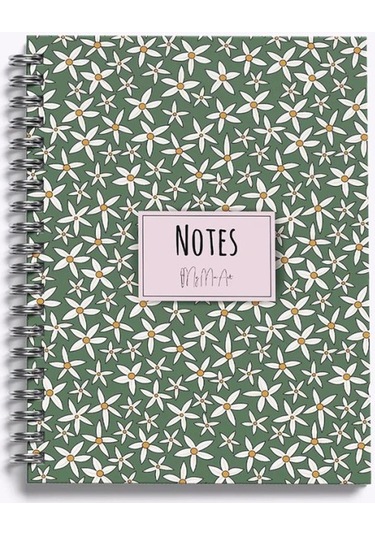 My Mia Art Starflower-midi 14x20 Çizgili Defter Çok Renkli