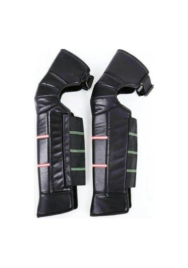 Motoanl Bacak Koruyucu Deri Reflektörlü Korumalı Diz Koruyucu