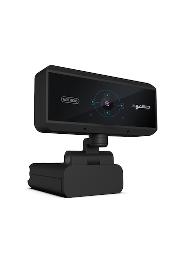 Xindoker S3 5mp Otomatik Odaklı Web Kamerası - Gizlilik Kapaklı, Mikrofonlu, 1080p Video Konferans İçin Masaüstü/dizüstü Bilgisayar Uyumlu Siyah