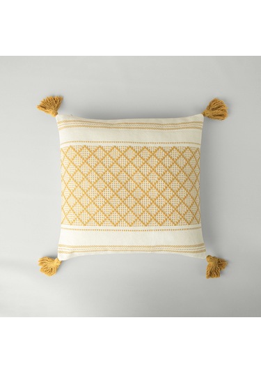 Linens Keinza 45x45 Cm Kırlent Kılıfı Hardal Hardal