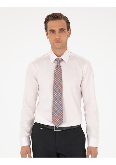 Pierre Cardin Erkek Açık Pembe Gömlek Basic 50292520-vr078