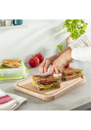 Colorfood Tırtıklı Çok Amaçlı Bıçak 10cm Turuncu Turuncu