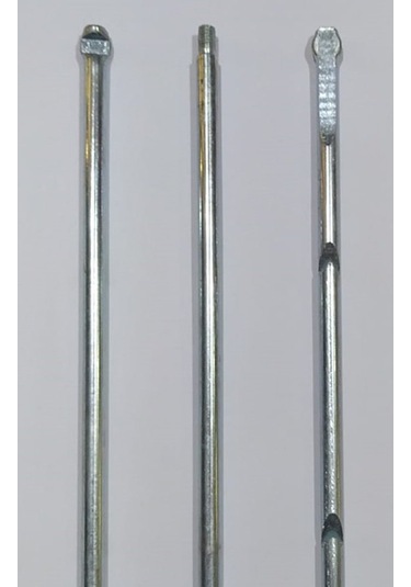 90 Lik Pasolu Galvenizli Zıpkın Şişi Uzunluk 105 CM