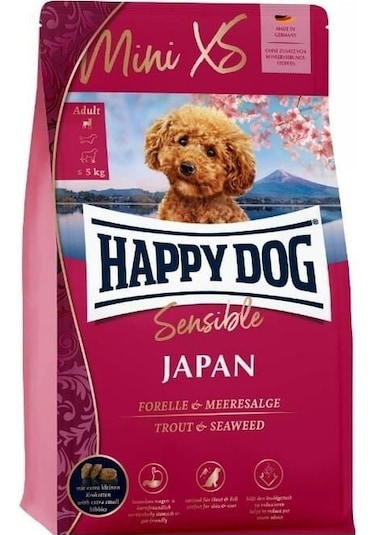 Happy Dog Mini Xsmall Japan Küçük Irk Yetişkin Köpek Maması 1500 G