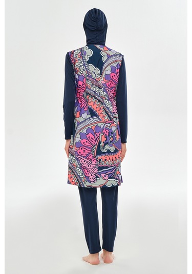 Tam Kapalı Tesettür Mayo 3306 Koyu Lacivert Koyulaci01 Koyu Lacivert