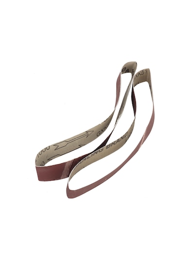 Yaozixa Alüminyum Oksit Zımpara Kayışı 533x30mm, 600 Düz Bağlantı - 10 Adet, Metal/düzenleme Taşlama, Tırnak/kaplama Kaldırma