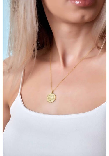 Dkmn Gümüş Star Wars Jedi Sembol 925 Ayar Unisex Gümüş Kolye