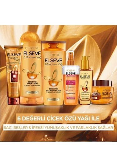 L'oréal Paris Yıpranmış Saçlar Için Onarıcı Mucizevi Saç Bakım Yağı 100 Ml