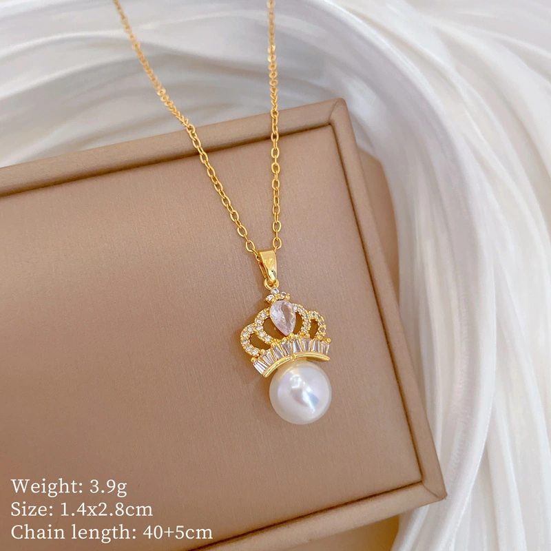 Zarif Instagram Stilinde Minimalist Titanyum Çelik Kadın Kolye No.1 Çok REnkli