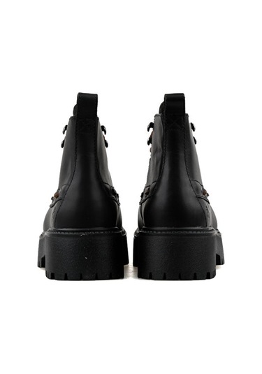 Timberland Stone Street Mid Lace Up Boot Kadın Günlük Bot Tb0a27yzw021 Siyah Siyah