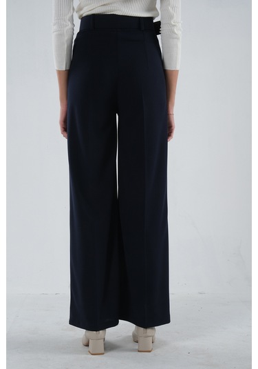 Lacivert Bol Paça Pantolon 3974959.02 Lacivert