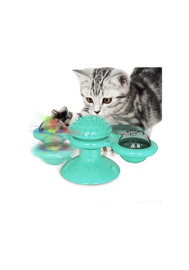 Pet Life 'windmill' Dönen Vakumlu Dönen Kedi Oyuncağı S395