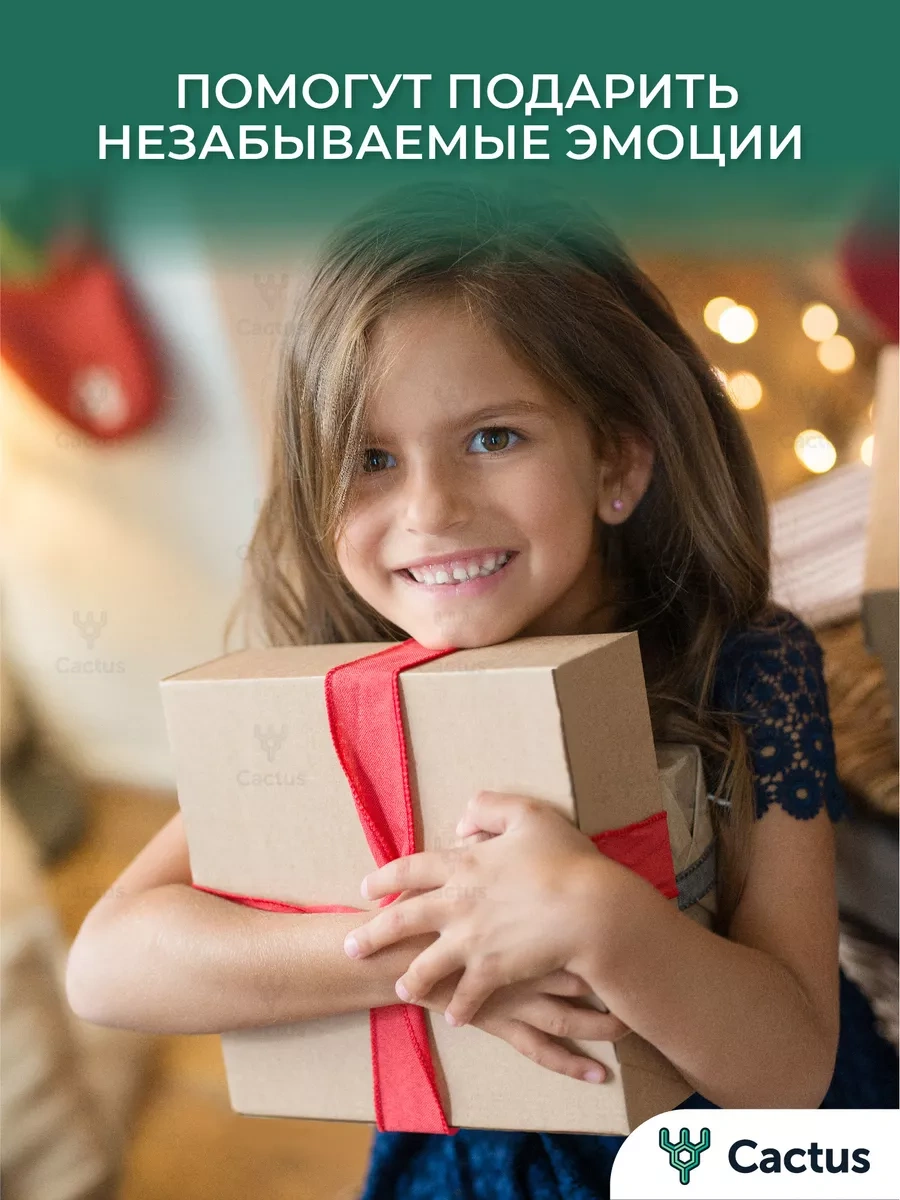 Cactus 1500 Ml Pencereli Hediye Kraft Kutusu 171157390