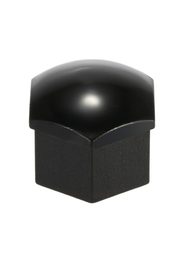 Neevoyu Vw Audi Araç Jant Somun Kapakları 20 Adet + Çıkarma Aracı - 17mm İç Çap 15mm Yükseklik Siyah Plastik Koruyucu