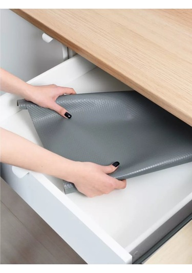 Heavenly Place Mutfak Çekmecesi İçin Rulo Halinde 60 500 Eva Silikon Kauçuk Çekmecesi Silikon Mat Gri 177615770 Diğer