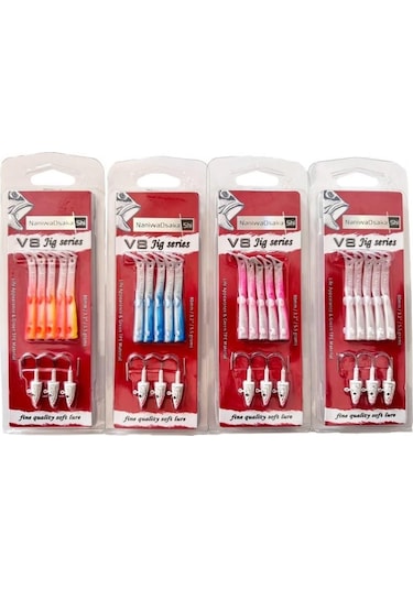 Naniwaosakashi V8 Jig Series 10 Cm 10 Gr Silikon Yem