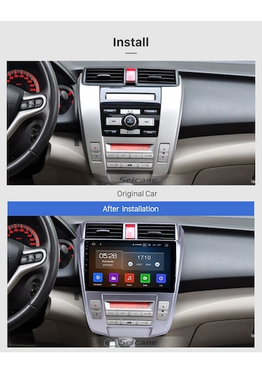 Honda Cıty A/c 2008-2013 Multimedya Navigasyon Usb Kamera Carplayer