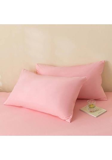 Totem Ranforce Yastık Kılıflı Lastikli Çarşaf Takımı Çift Kişilik 160 X 200 Pembe