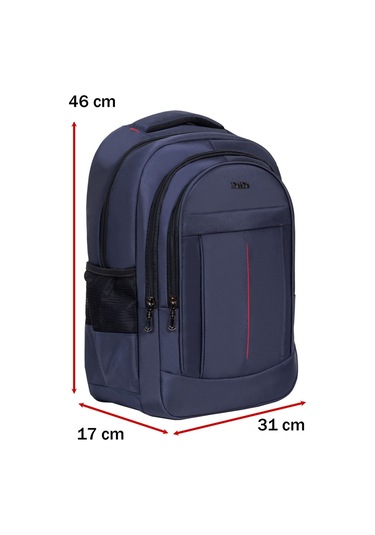 Dada Lacivert Okul Çantası Geniş İç Hacim Yandan Cepli Uzun Ömürlü Sağlam Ortaokul - Lise - Üniversite