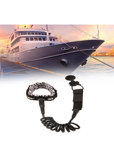 Longboard Sörf Tahtası Aksesuarları Siyah Için Sörf Tahtası Tasma Elastik Halat