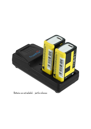 Tenfowee 9v Şarj Edilebilir Pil Şarj Cihazı, 2 Adet Pil İçin, Sabit Akım, Led Göstergesi, Usb Girişli, Ev Ve Seyahat İçin