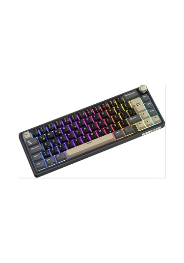 Royal Kludge R65 Phantom Rgb Türkçe Kablolu Gaming Klavye
