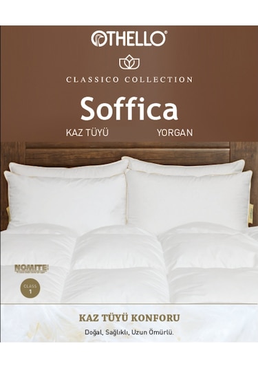 Othello Soffica Tek Kişilik Kaz Tüyü Yorgan 155 x 215 CM