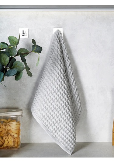 Tessolo Home Mutfak Havlusu Seti 3 Parça 40x60 Havlu 387728928 Gri