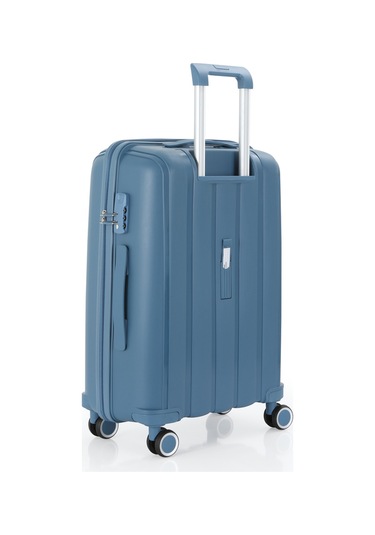 Mçs Üçlü Polipropilen Valiz Seti V305 S18y100033-set 10227 Sky Blue