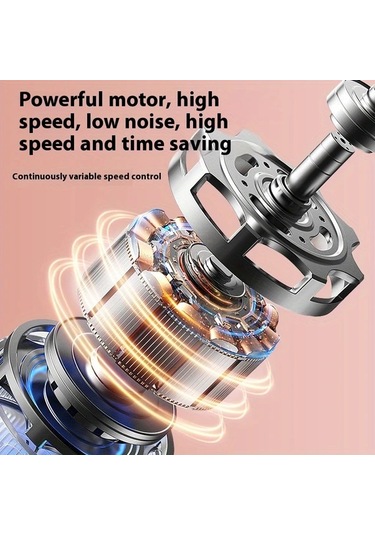 Willowhaven Mavi Kolay Paket Profesyonel Tırnak Taşlama Cilalama Kalemi 5 Başlık Kablosuz 3 Hız Usb C Şarj Ev Salon Manikür Pedikür