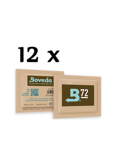 B72 Boveda 12 Adet Jel Otomatik Humidor Nemlendiricisi Pp52-12