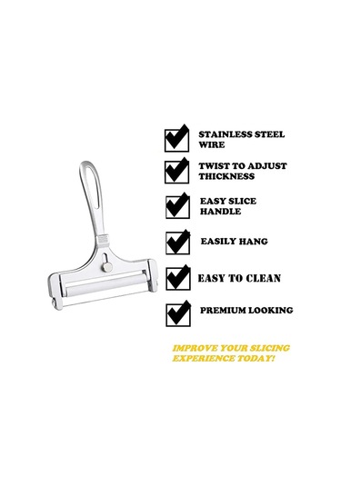 Yumuşak Ve Yarı Sert Peynirler İçin Tel Ayarlanabilir Kalınlık Çok Renkli