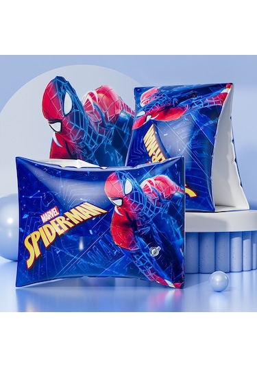 Disney Spider Man Çocuk Deniz Havuz Kolluk Ve Simit Yüzme Seti Lacivert