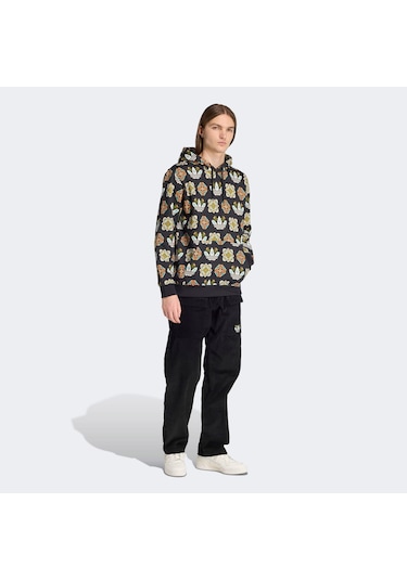 adidas Graphic Lo Hd Erkek Siyah Sweatshirt Jw1085  Siyah
