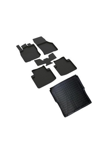 Volkswagen Passat B9 Ferrous 4D Havuzlu Kauçuk Paspas ve ÜST 3D Bagaj Havuzu 2024 ve Üstü