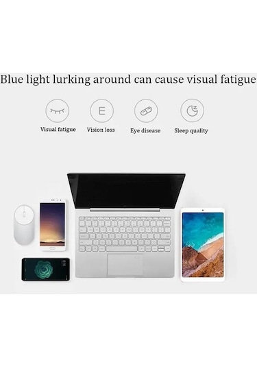 Novahub 50% Mavi Işık Engelleyen Xiaomi Mijia Gözlük, Uv Yorgunluğunu Önleyen Anti-mavi Gözlük