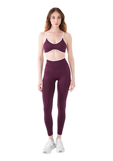 Musclecloth Nova Seamless Sport Bra Bordo