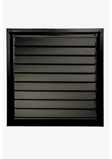 Alüminyum Yüzeysel Yapıştırma Menfez Mat Siyah