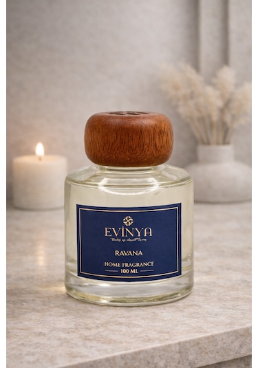Ravana 100 Ml Bambu Çubuklu Oda Kokusu Yoğun & Etkileyici Reed Diffuser Paçuli - Yasemin