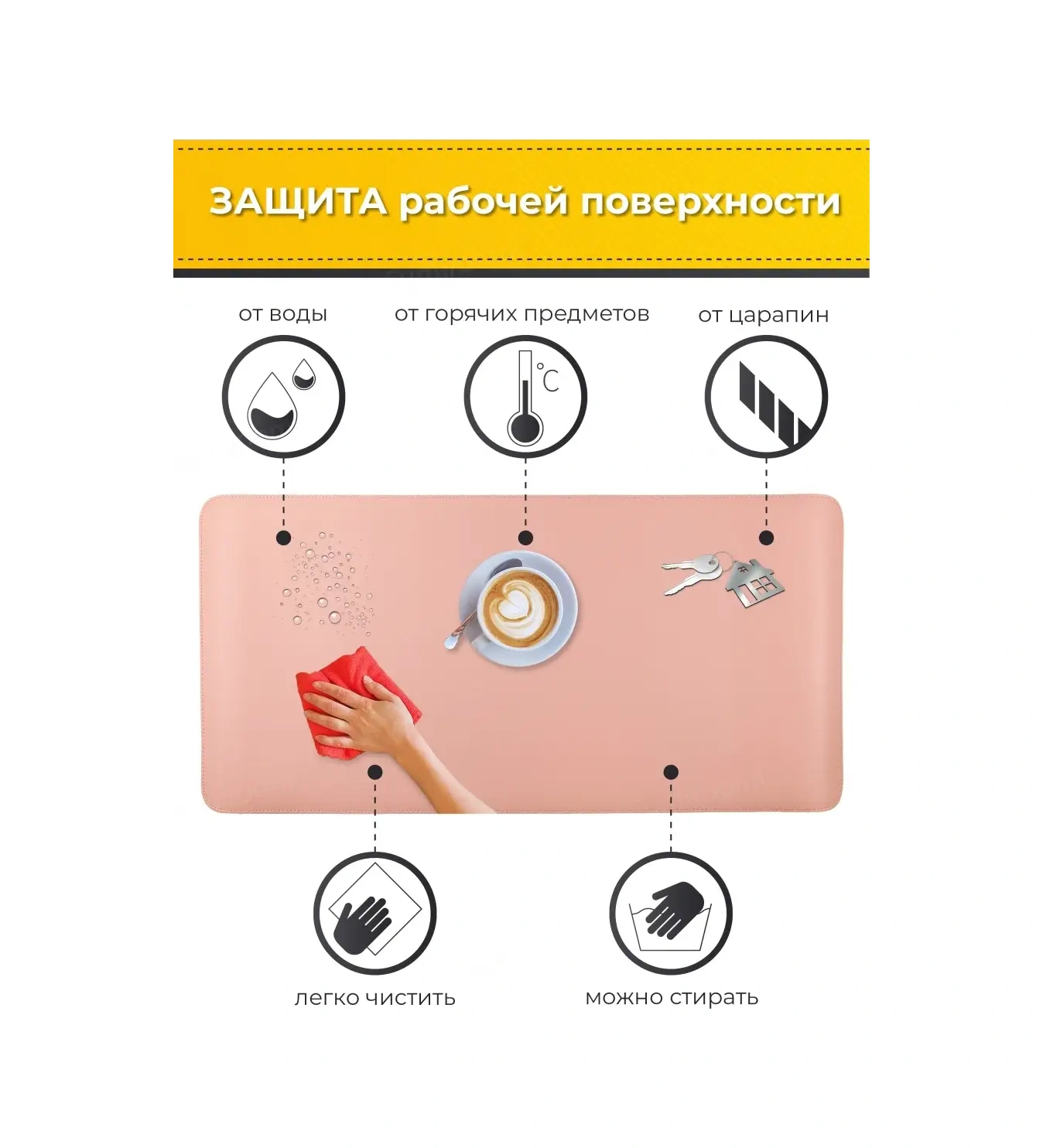 Fumıroomı Masa İçin Büyük Fare Pedi 80x40 39570816