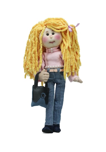 E38 El İşçiliği Kız Dekor Bebek 32 Cm - 6239