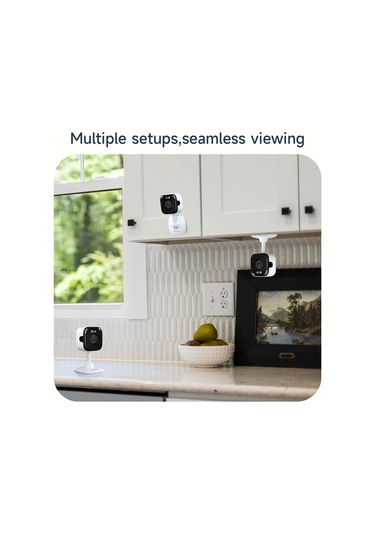 Elmpaly Heıyoucam 3mp Güvenlik Kamerası: 2.4g/5ghz Çift Bant, Renkli Gece Görüşü, İki Yönlü Ses, Hareket Algılama, Beyaz