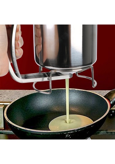 Mutfak Aletleri Kek Cupcake Hamur Dağıtıcı Huni Huni Desteği Gümüş