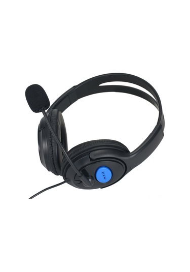 Fosenze Siyah Oyuncu Kulaklığı 3.5mm, 40mm Sürücü, Tersine Çevrilebilir Mikrofon, Ses Kontrolü, Ps4/xbox/pc/android Uyumlu