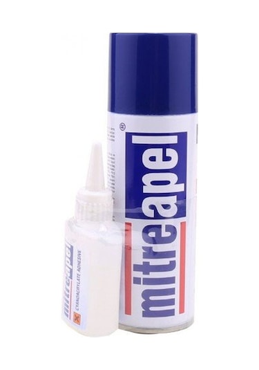 Mitre Apel Hızlı Yapıştırıcı 400ml ve 50gr Set